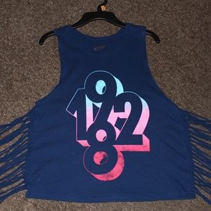 An Edgy and spunky 1982 kids shirt!